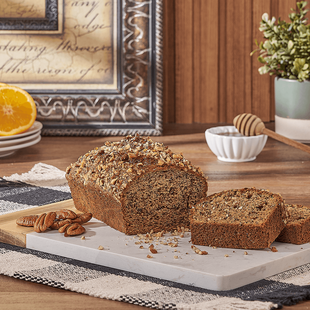 Pecan Banana Bread Loaf by Laitière – how the gift is presented