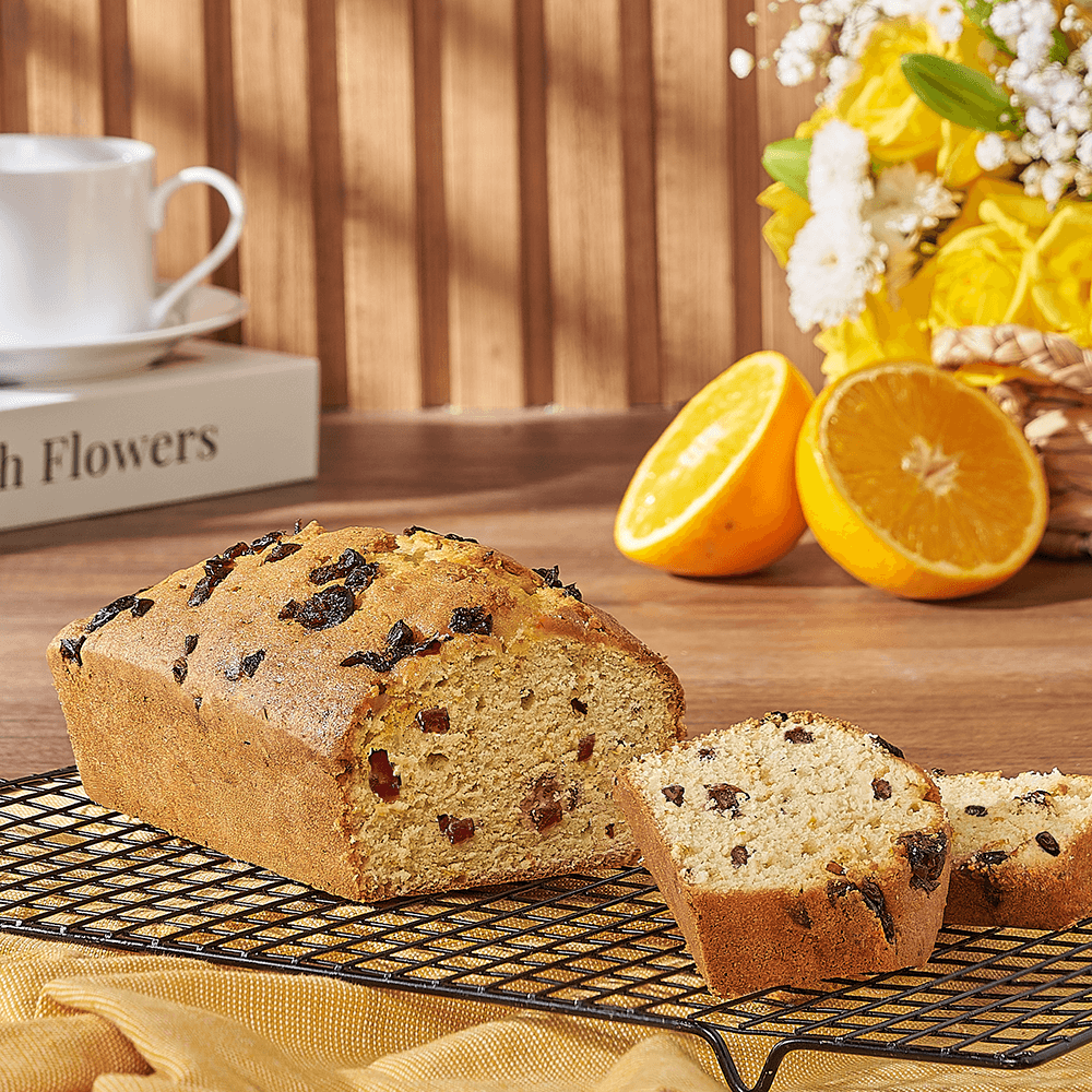 Orange Cranberry Artisan Bread Loaf – how the gift is presented