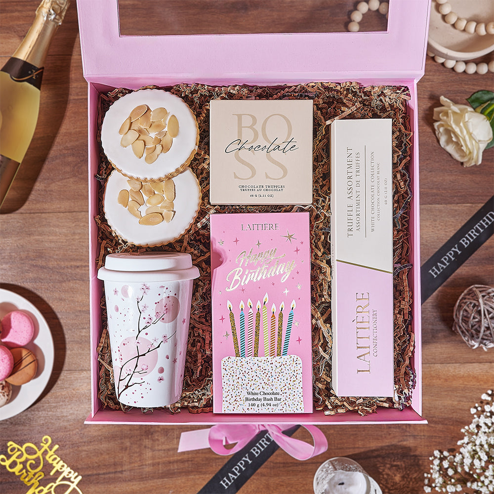 Birthday Assorted Chocolate Box – how the gift is presented