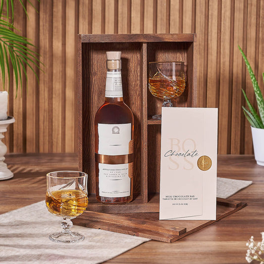 Executive Liquor & Decanter Set, liquor gift, liquor, chocolate gift, chocolate, Toronto delivery