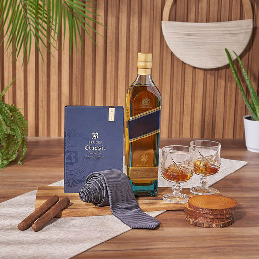 Executive Spirits & Cigar Gift, liquor gift, liquor, cigar gift, cigar, Toronto delivery