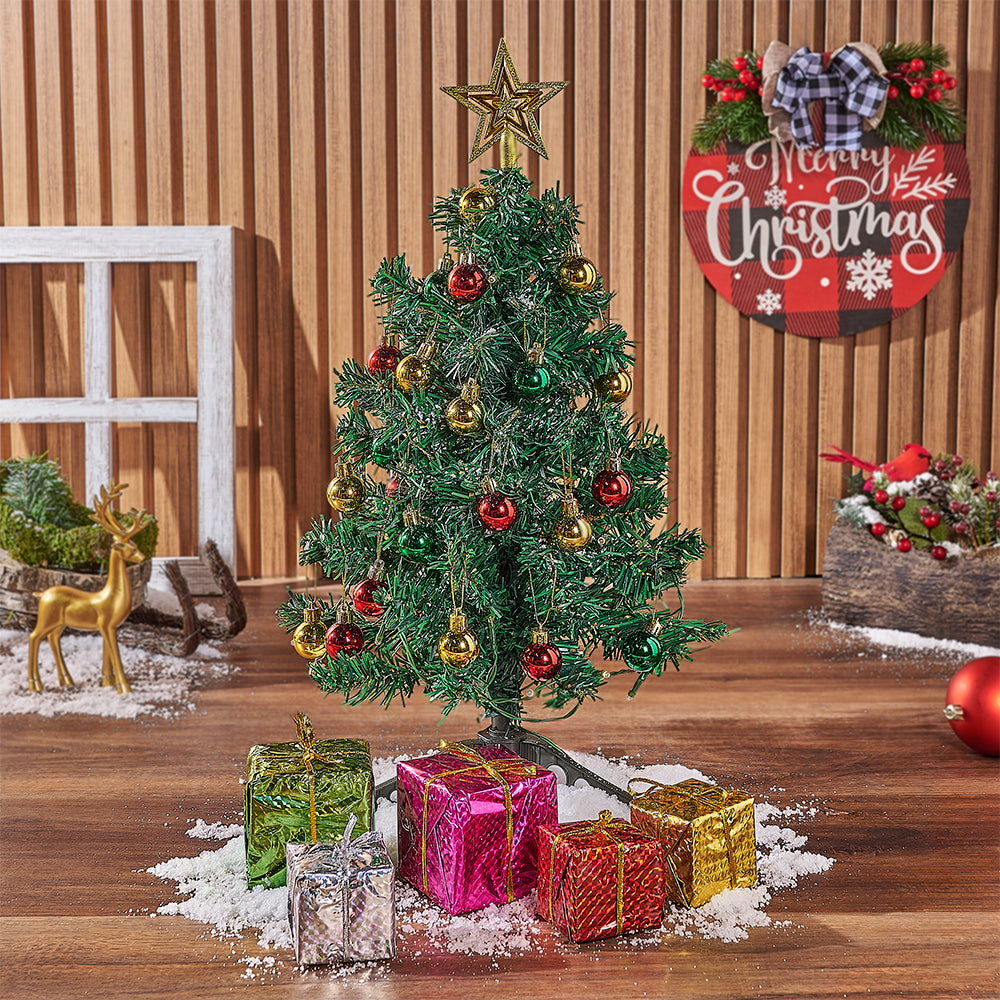 Faux Christmas Tree Gift, christmas gift, christmas, decoration gift, decoration, Toronto delivery