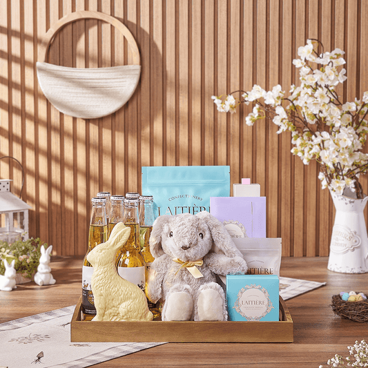 Festive Easter Beer & Candy Tray, easter gift, easter, beer gift, beer, chocolate gift, chocolate, Toronto delivery