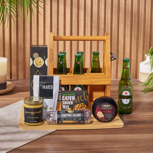 Meat, Cheese & Beer Gift Set, beer gift, beer, charcuterie gift, charcuterie, Toronto delivery