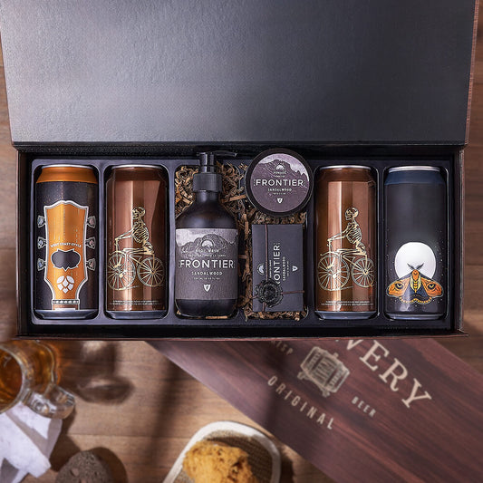 Sandalwood & Craft Brew Box, beer gift, beer, spa gift, spa, Toronto delivery