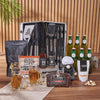 Smokin’ BBQ Grill Gift Set with Beer, grill gift, grill, beer gift, beer, bbq gift, bbq, Toronto delivery