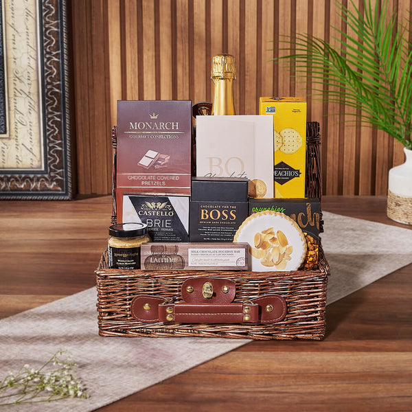 Spectacular Champagne Set Champagne gift baskets Toronto delivery