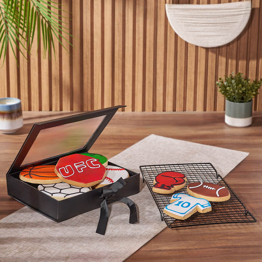 Sports Cookie Gift Box, cookie gift, cookie, sports gift, sports, Toronto delivery