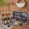 Zesty Barbeque Grill Gift Set with Beer, beer gift, beer, grill gift, grill, bbq gift, bbq, Toronto delivery