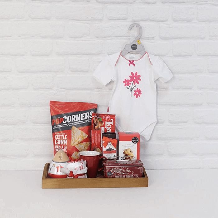 New Parents Treats and Music Box – how the gift is presented