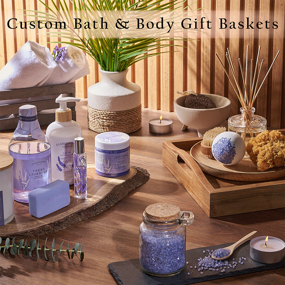 Treat your loved ones to a personalized spa experience with our Custom Bath and Body Gift Baskets! Toronto delivery