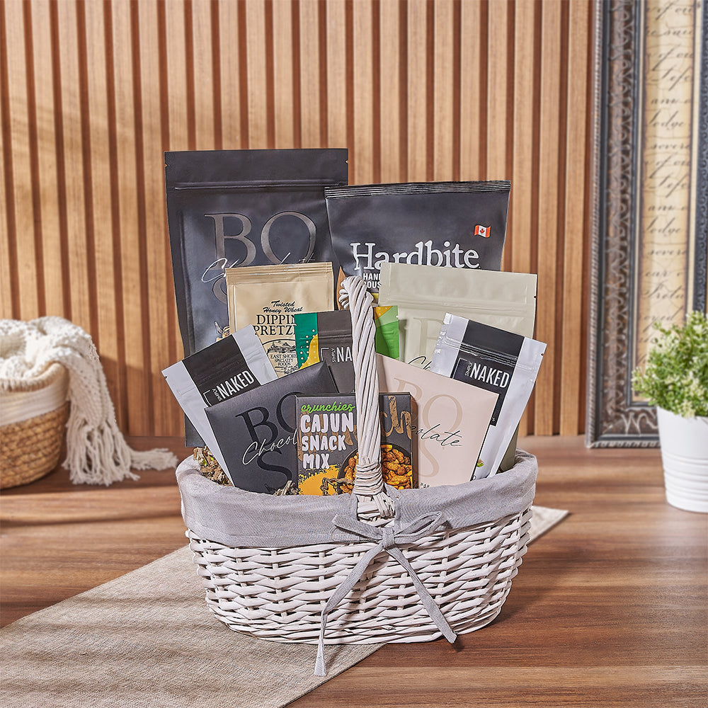 LangheNascetta＆Barolo Ginestraセット Cookies & Nuts Snack Set – Cookie gift baskets – Toronto delivery