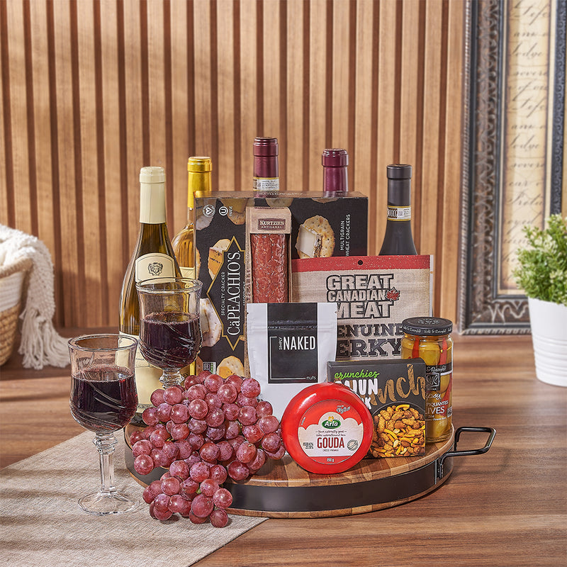 Indulge in luxury with our Beaconsfield Deluxe Wine Gift!  Toronto delivery 
