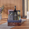 Happy Hanukkah Wine Gift Basket