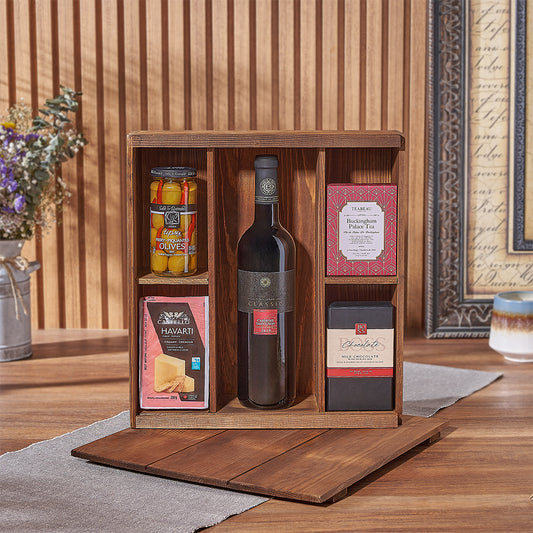 The Deluxe Kosher Wine Box boasts treats for any occasion, Toronto delivery