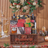 Ample Holiday Wine & Treats Basket, christmas gift, christmas, wine gift, wine, holiday gift, holiday, Toronto delivery