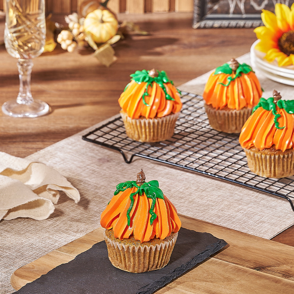 Halloween Cupcakes Pumpkin Spice – how the gift is presented