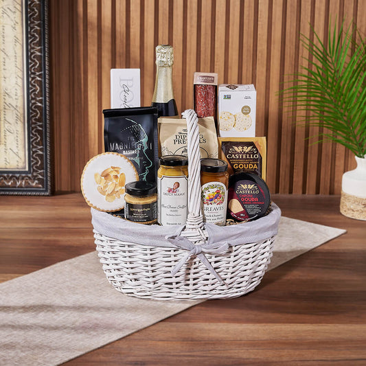Cheese, Chutney & Champagne Gift Set, champagne gift, champagne, sparkling wine gift, sparkling wine, charcuterie gift, charcuterie, Toronto delivery