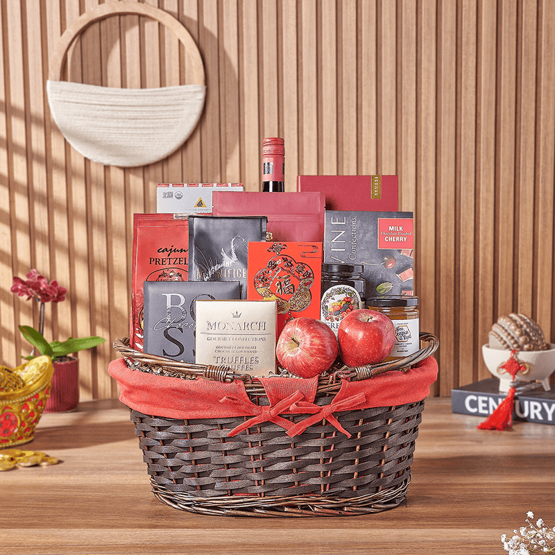 Chinese New Year Wine & Feast Gift, wine gift, wine, chinese new year gift, chinese new year, lunar new year gift, lunar new year, Toronto delivery