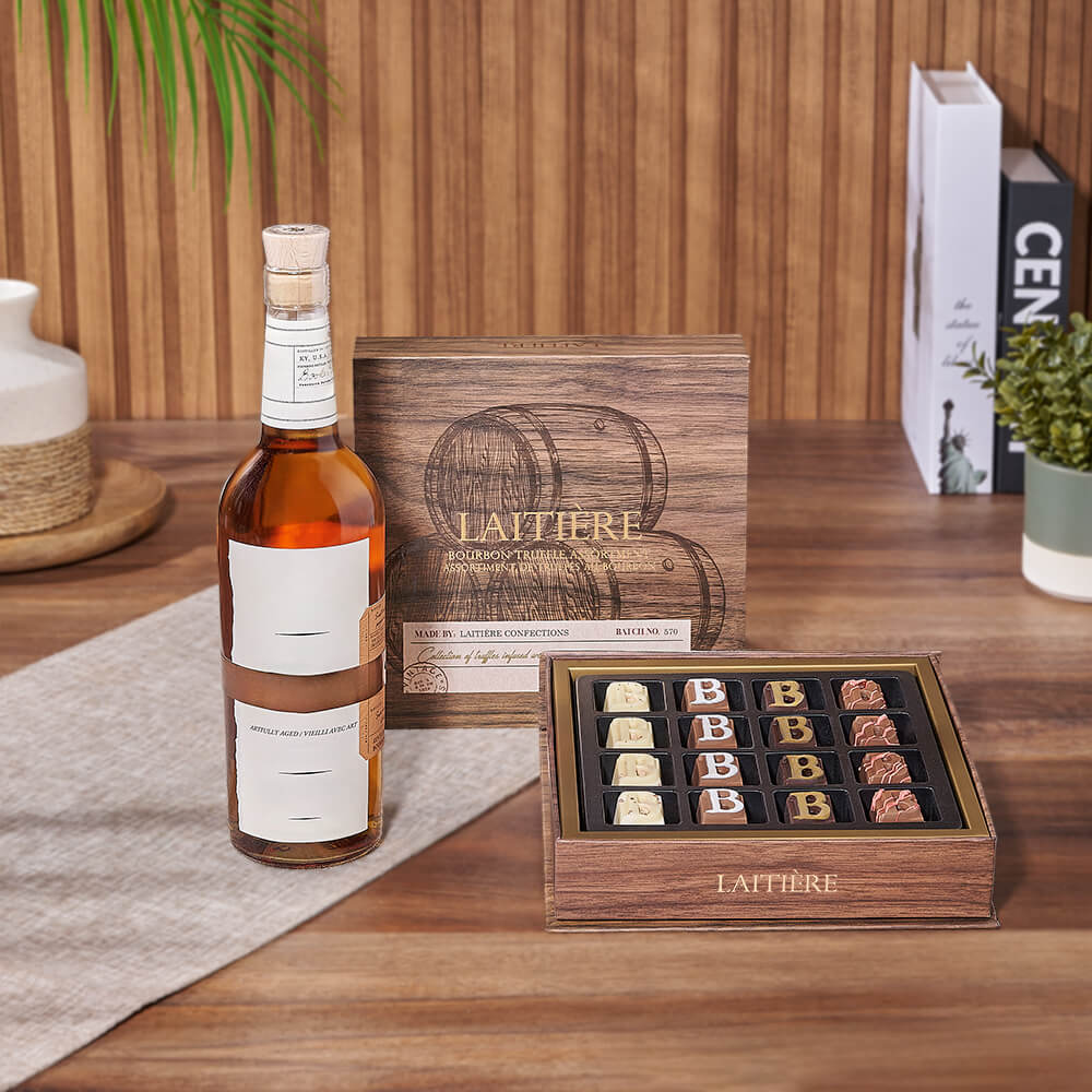 Chocolate & Liquor Pairing Gift, liquor gift, liquor, chocolate gift, chocolate, Toronto delivery