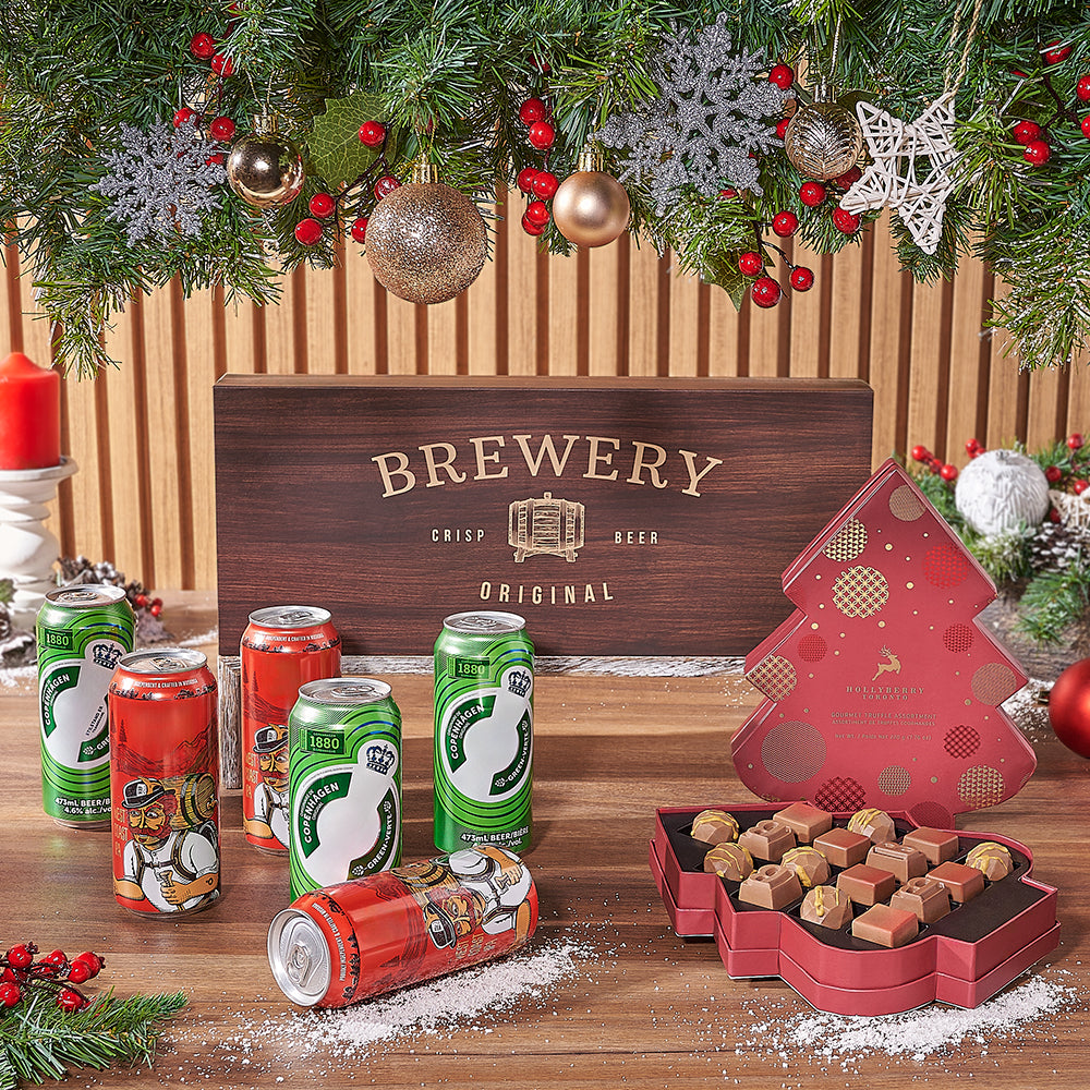 Christmas Cheer &amp; Beer Gift Set, christmas gift, christmas, beer gift, beer, craft beer gift, craft beer, Toronto delivery