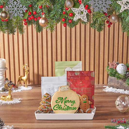 Christmas Cookie Gift Basket, christmas gift, christmas, cookie gift, cookie, Toronto delivery