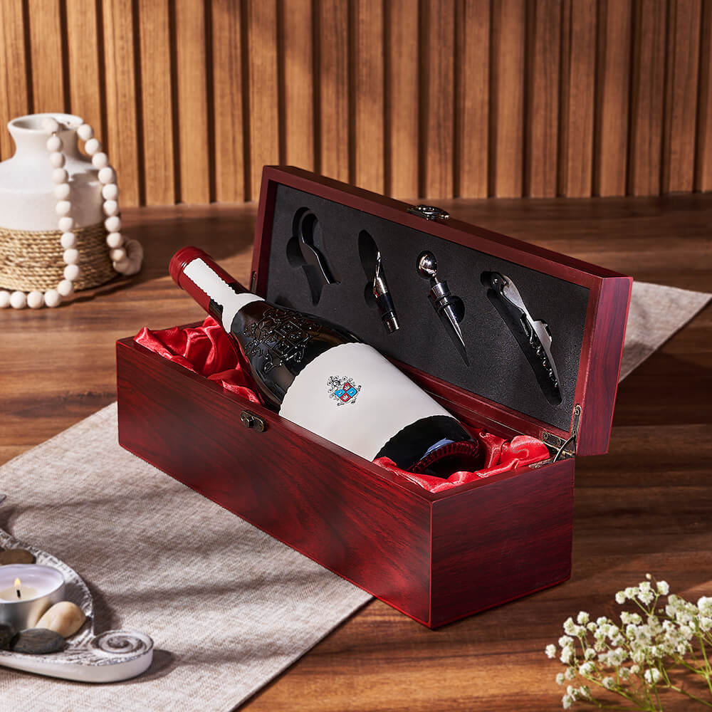 Decadent Wine Gift Box, wine gift, wine, wine tool gift, wine tool, Toronto delivery