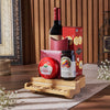 Deluxe Grand Piano & Wine Gift Basket, wine gift, wine, cheese gift, cheese, chocolate gift, chocolate, Toronto delivery