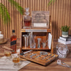 Deluxe Table Top Bar Gift Set, liquor gift, liquor, decanter gift, decanter, bar gift, bar, Toronto delivery