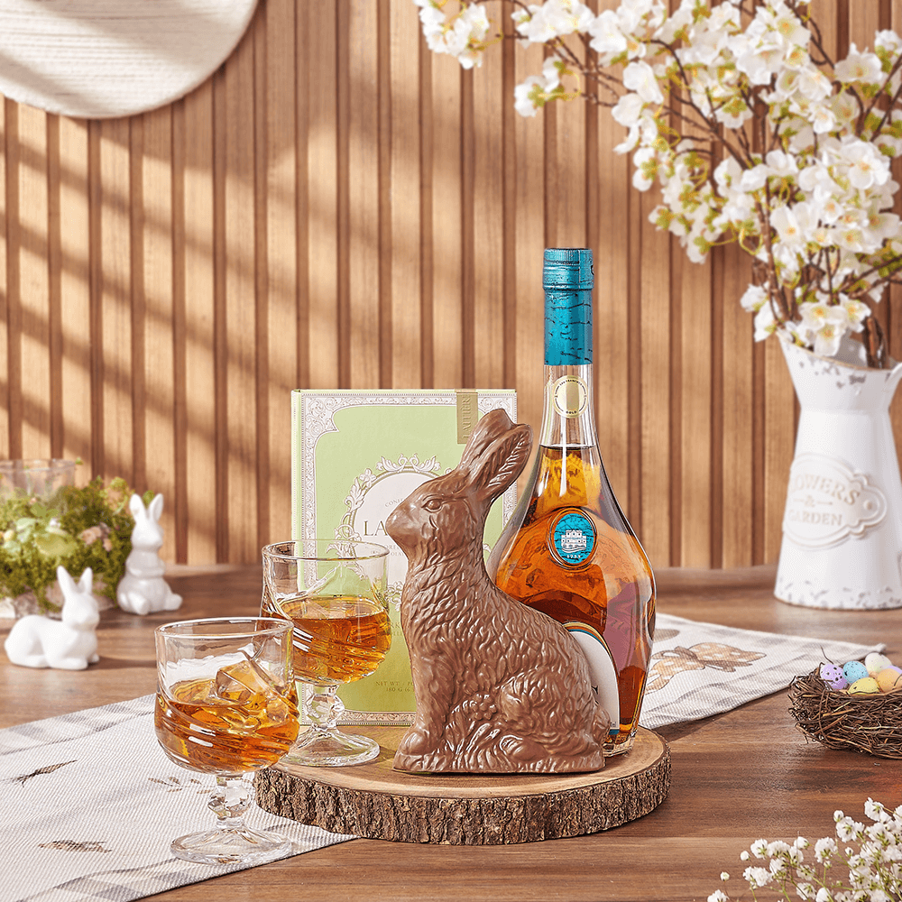 Easter Spirits &amp; Chocolate Gift, easter gift, easter, liquor gift, liquor, chocolate gift, chocolate, Toronto delivery