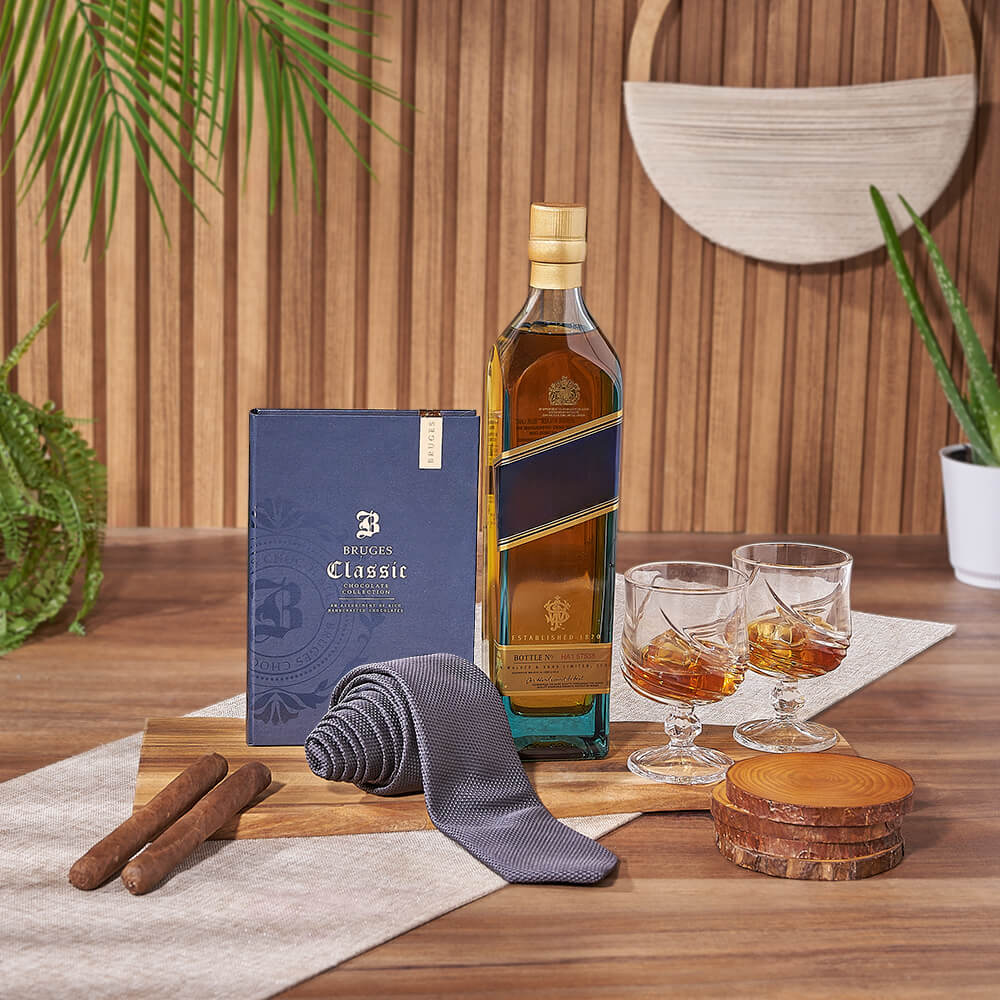 Executive Spirits & Cigar Gift, liquor gift, liquor, cigar gift, cigar, Toronto delivery