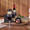Exquisite Treats & Wine Gift Set, wine gift, wine, plant gift, plant, Toronto delivery