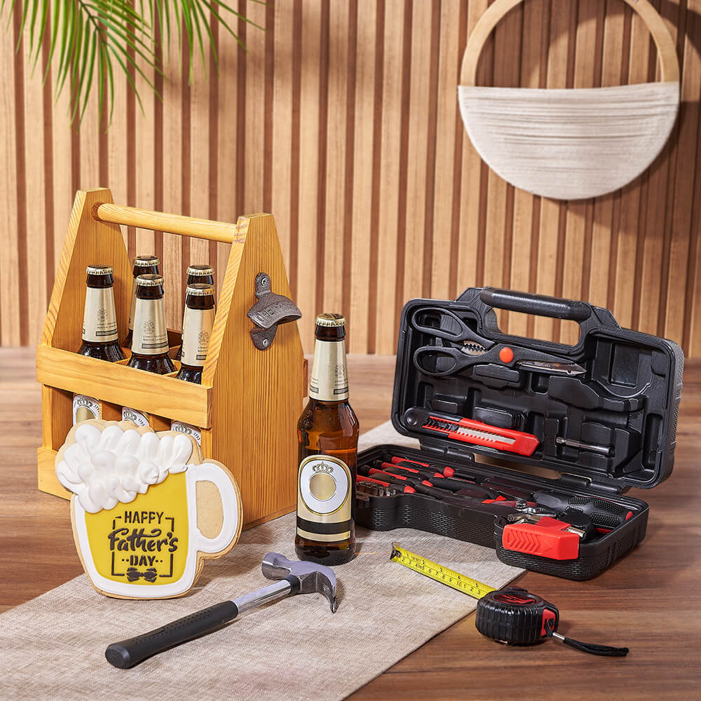 Father's Day Brew & Tool Gift, beer gift, beer, fathers day gift, fathers day, tool gift, tools, Toronto delivery
