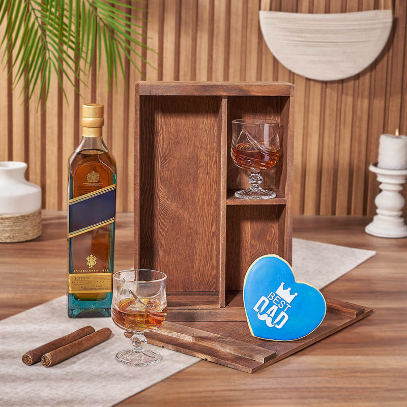 Father’s Day Spirits & Cookie Box, liquor gift, liquor, cookie gift, cookie, cigar gift, cigar, fathers day gift, fathers day, Toronto delivery