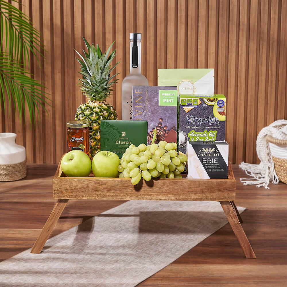Fresh Fruits &amp; Liquor Gift Set, fruit gift, fruit, chocolate gift, chocolate, Toronto delivery