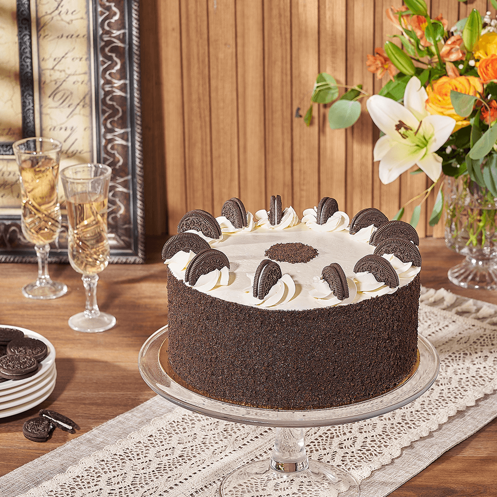 Grand Oreo Chocolate Cake, oreo cake gift, oreo cake, cookies and cream cake, cookies and cream cake gift, cake gift, cake, Toronto delivery