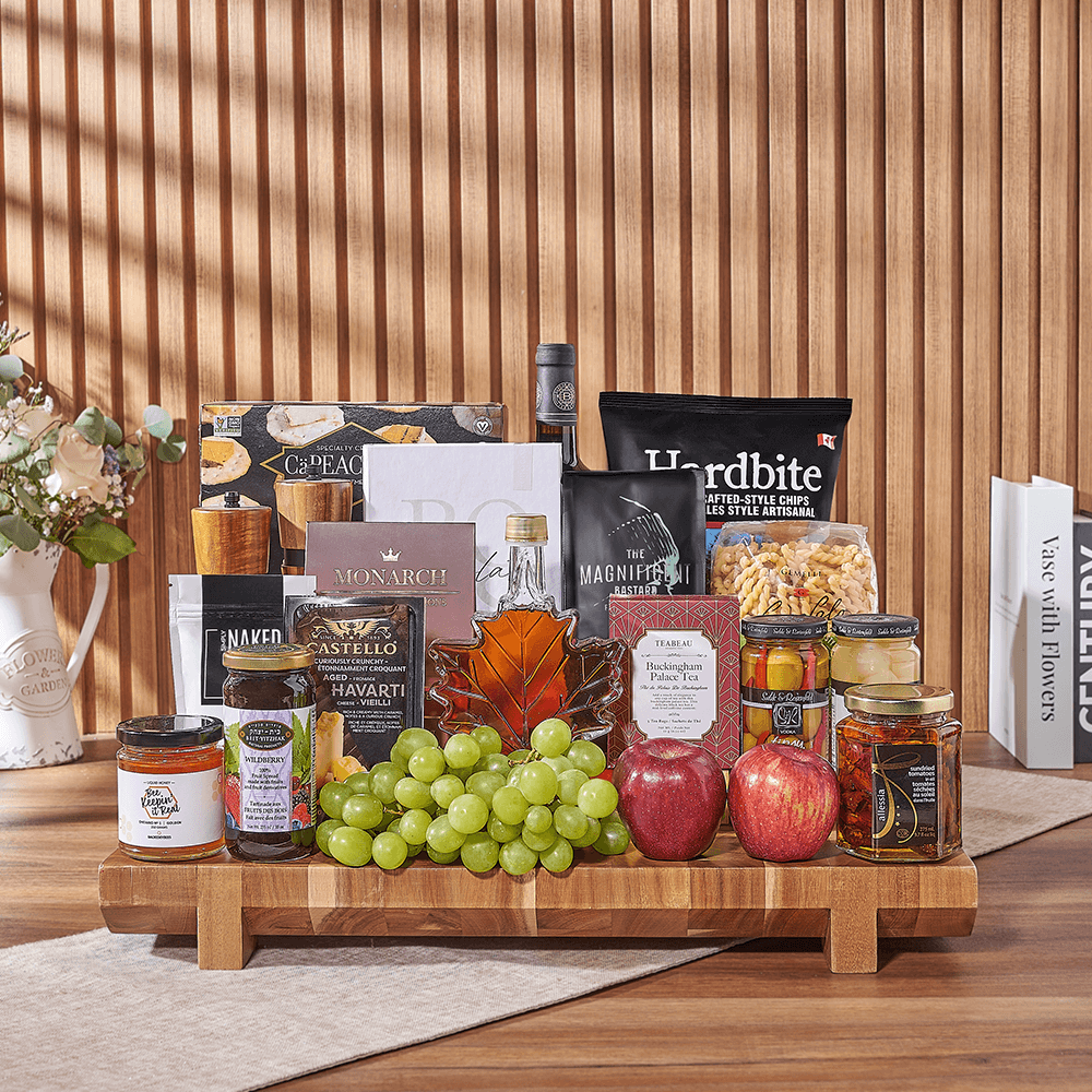 Great Kosher Gift Board, kosher gift, kosher, wine gift, wine, kosher wine gift, kosher wine, fruit gift, fruit, Toronto delivery