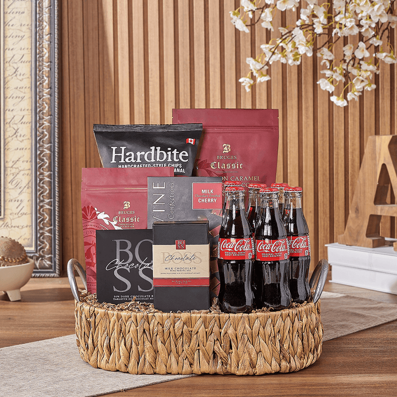 Halal Treat & Soda Gift Tray, soda gift, soda, halal gift, halal, chocolate gift, chocolate