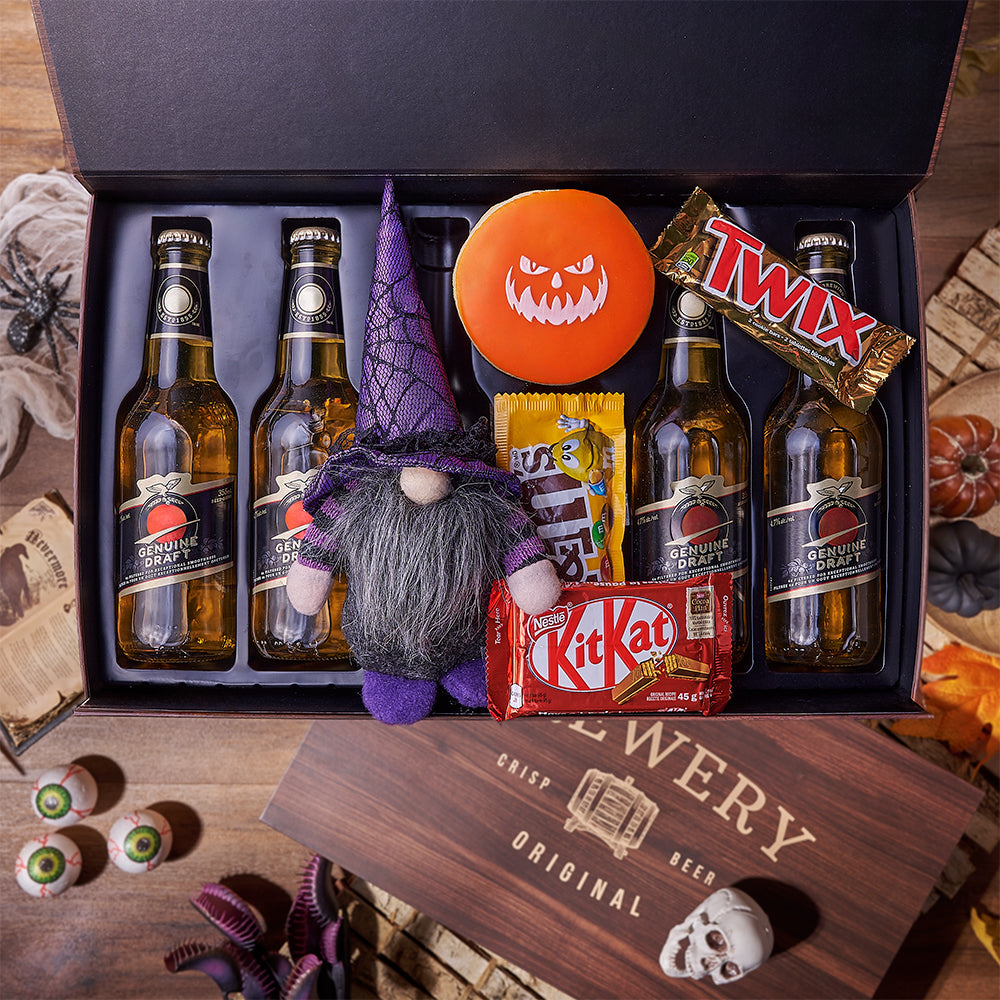 Halloween Candy &amp; Beer Gift, candy gift, candy, beer gift, beer, halloween gift, halloween, Toronto delivery