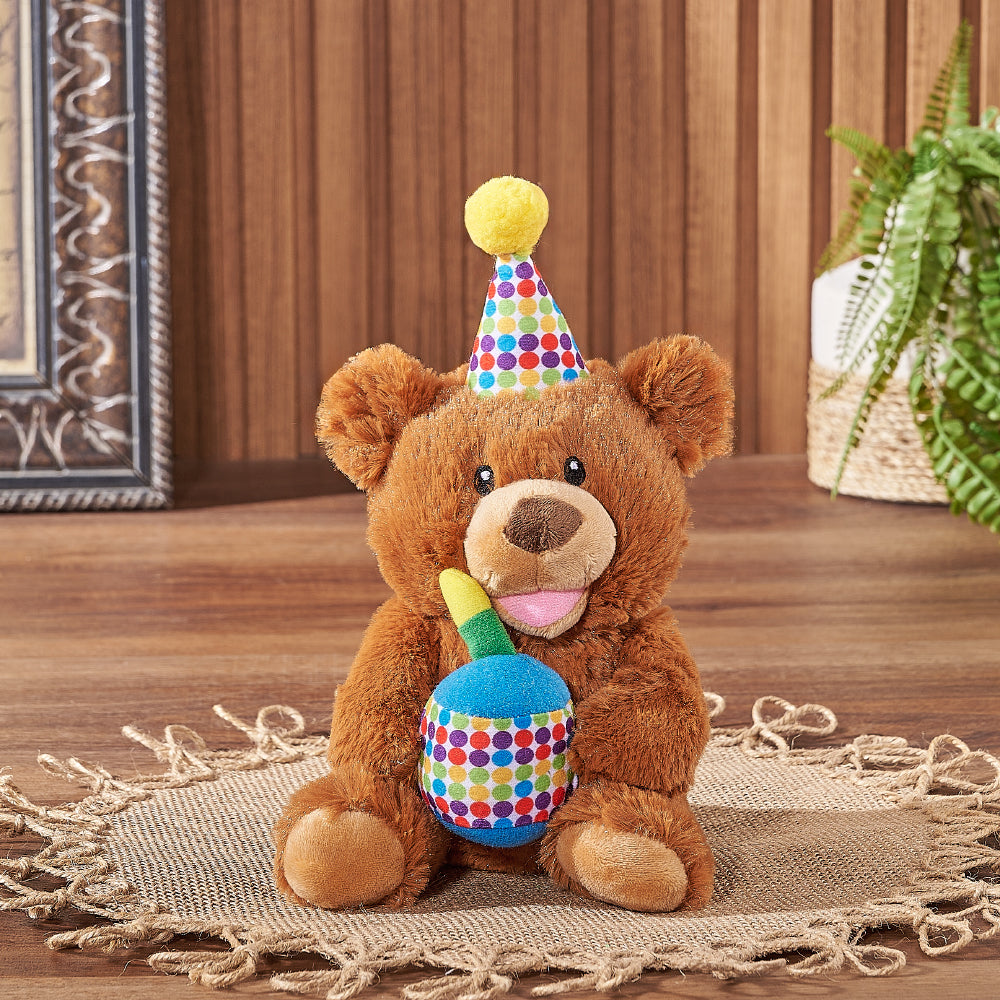 Happy Birthday Bear Plush gift baskets Toronto delivery Toronto Baskets