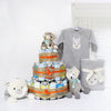 “Huggies & Chuggies” Gift Set from Toronto Baskets - Baby Gift Basket - Toronto Delivery