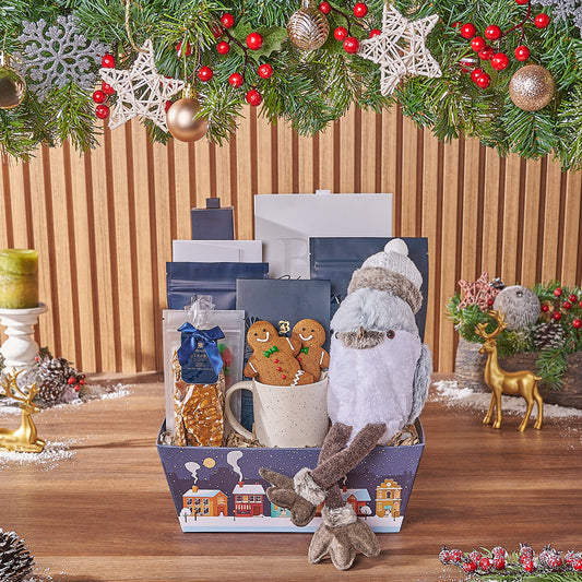 It’s Cold Outside Gift Basket, christmas gift, christmas, holiday gift, holiday, chocolate gift, chocolate, Toronto delivery