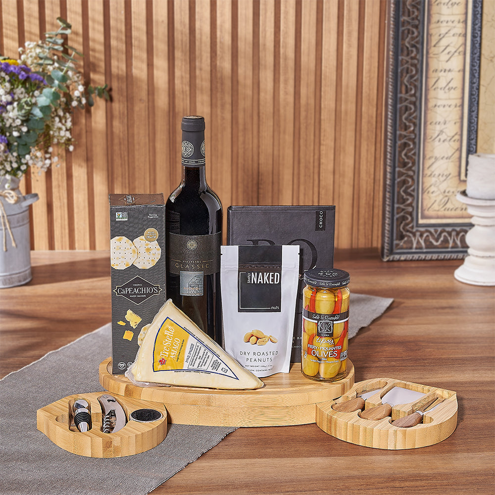 Kosher Wine &amp; Cheese Party Crate
Toronto Baskets- Toronto Delivery