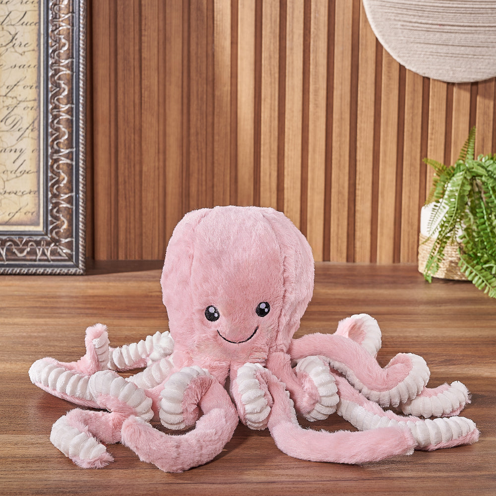 Large Pink Octopus Plush Plush gift baskets Toronto delivery Toronto Baskets