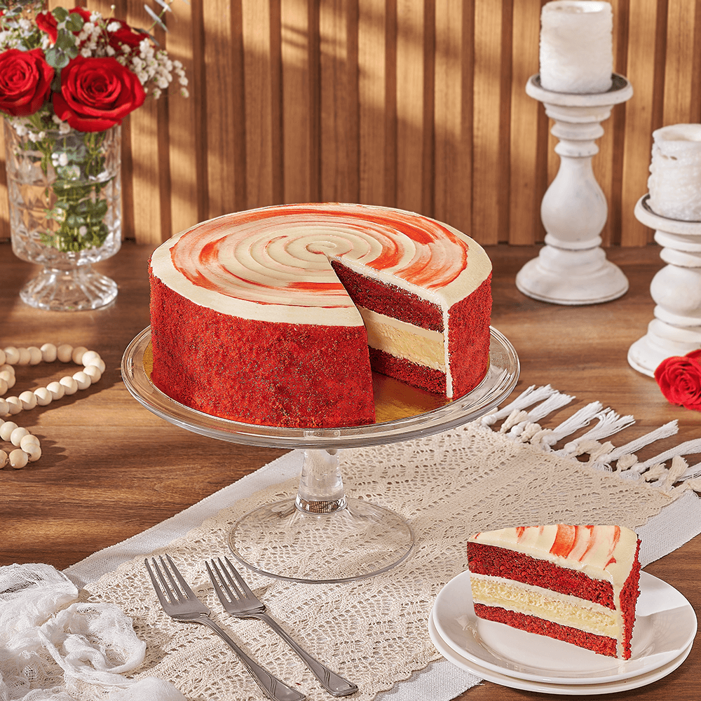 Traditional Round 9-Inch Cake – how the gift is presented