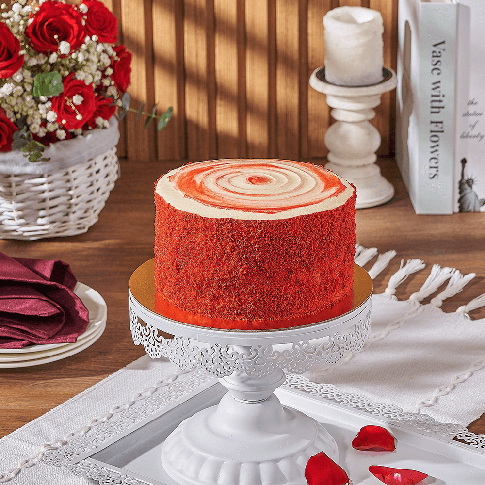Round 6-Inch Dessert Cake – how the gift is presented