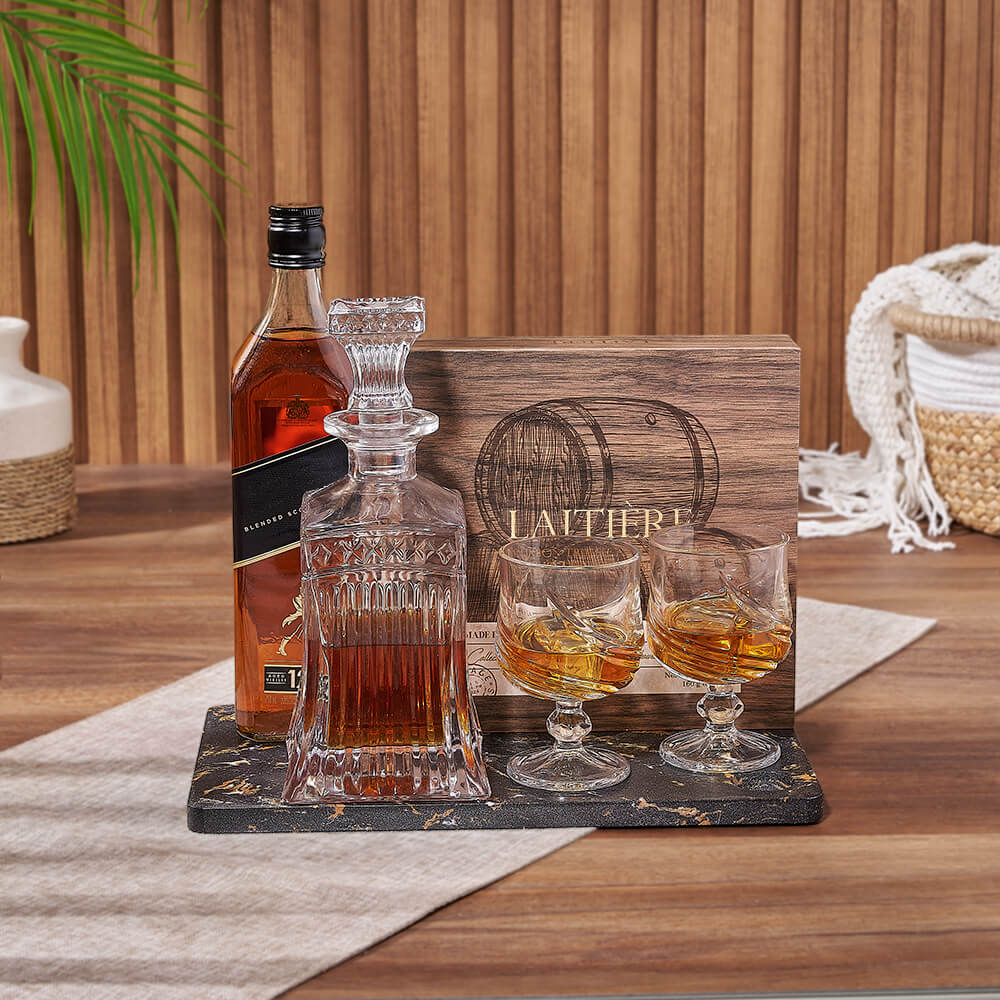 Richmond Hill Liquor &amp; Chocolate Gift Basket, liquor gift, liquor, decanter gift, decanter, chocolate gift, chocolate, Toronto delivery