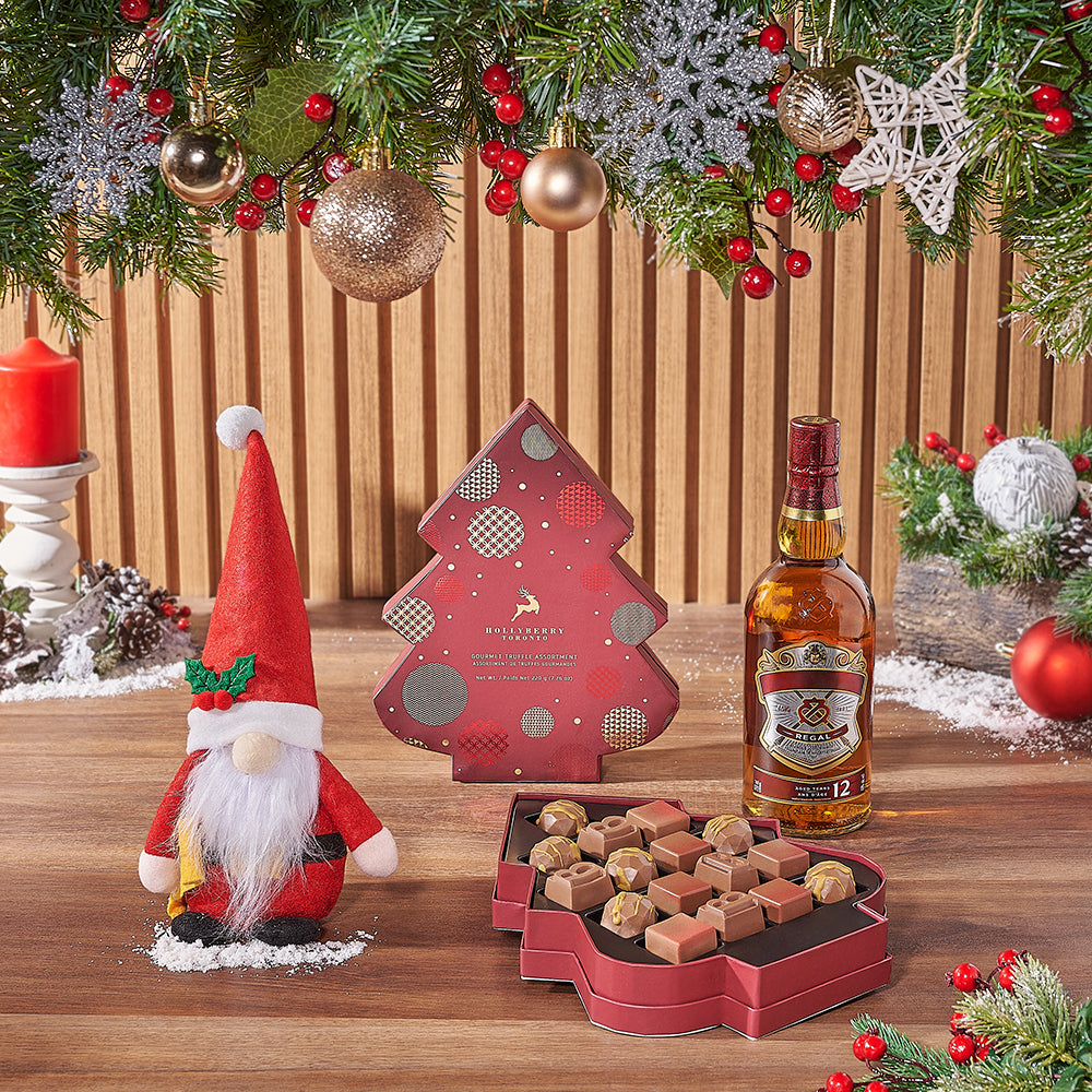 Spirit of the Season Gift Set, liquor gift, liquor, chocolate gift, chocolate, christmas gift, christmas, Toronto delivery
