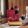 The Sweet Temptations Gourmet Wine Basket, wine gift, wine, chocolate gift, chocolate, cookie gift, cookie, Toronto delivery
