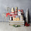 Birch & Bubbly Holiday Gift Crate - Toronto Baskets - Toronto Baskets Delivery